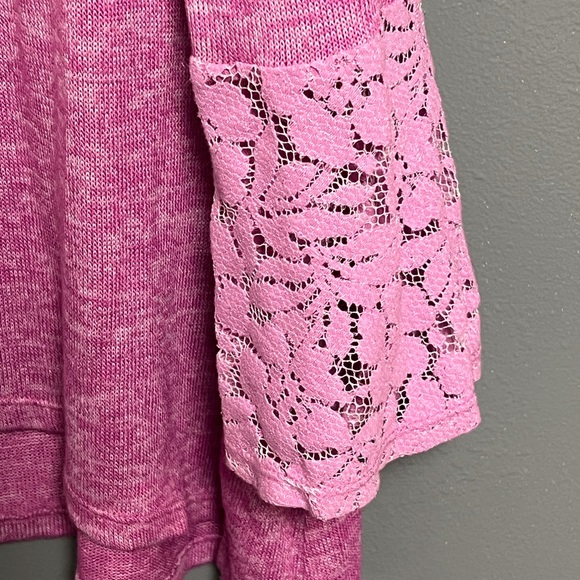 CATO  EST. 1946 XL IVORY And PINK OMBRÉ SWEATER - Picture 4 of 6